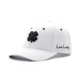 블랙클로버 지오비 야구 모자 볼캡 메모리핏 화이트/블랙