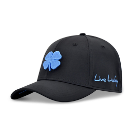 블랙클로버 지오비 야구 모자 볼캡 메모리핏 블랙/라이트블루