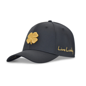 블랙클로버 지오비 야구 모자 볼캡 메모리핏 다크그레이/골드