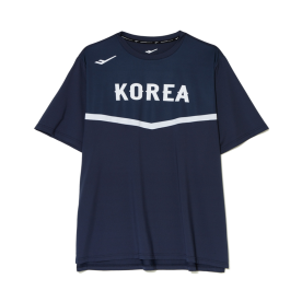 프로-스펙스 농구 대표팀 슈팅복 상의 반팔 티셔츠 네이비