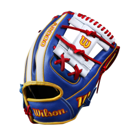 윌슨 A2000 내야 야구 글러브 11.5인치 블루/화이트/레드 WTA20KR23SD03 1786