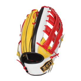 제트 외야 야구 글러브 선수 2023 레플리카 프리미어 고종욱4 모델 13인치 옐로우/레드/블랙