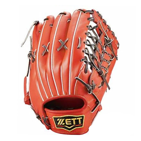 제트 프로스테이터스 외야 야구 글러브 레드오렌지/브라운 BPROG670 5837