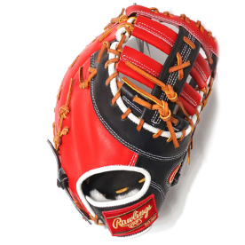 롤링스 캐나디언킵 프로프리퍼드 1루미트 글러브 블랙/레드 GKWXPR3ACD1-B/RD