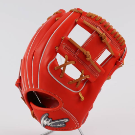 아이피셀렉트 내야 야구 글러브 아이웹 레드오렌지/탄 060-EC I-06