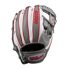 윌슨 A2000 내야 야구 글러브 11.75인치 그레이/화이트/레드 WTA20KR22PP013R 1787
