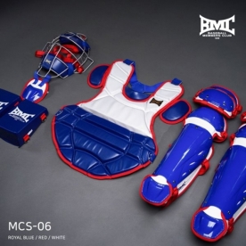 BMC 프로 경량 포수 장비 세트 블루/레드/화이트 MCS-06