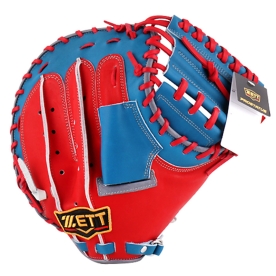 제트 프로스테이터스 포수 미트 야구 글러브 블루/레드 BRG-PRO
