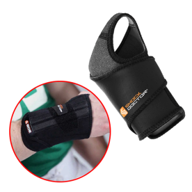쇼크닥터 손목 보호대 블랙 809 WRIST SLEEVE-WRAP