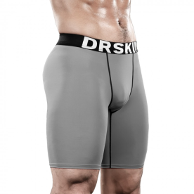 닥터스킨 라인 컴프레션 쇼츠 운동 스포츠 레깅스 그레이 블랙 GR304