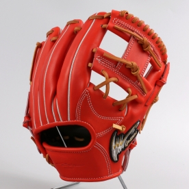 아이피셀렉트 내야 야구 글러브 레드오렌지/탄 IP.055k 킵