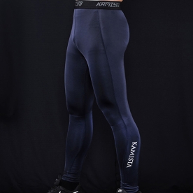 카미스타 어센틱 레깅스 스포츠 기능성 남자 타이즈 10부 네이비 KRMALL01