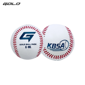 골드 KBSA 공인구 G-ML 초등 시합구 야구공 12개 1타스
