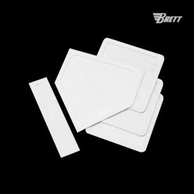 브렛 야구 베이스 세트 고무 5피스 PBR-4-W