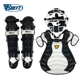 브렛 프리미엄 포수 장비 캐쳐 세트 네이비/화이트