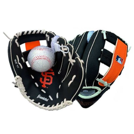 프랭클린 유소년 어린이 야구 글러브 야구공 세트 9.5인치 MLB 샌프란시스코 76099F26