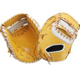 인코자바 유소년 1루 미트 야구 글러브 12.25인치 옐로우/화이트 JE FM(Y/W)21