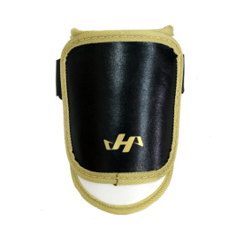 하타케야마 야구 암가드 팔꿈치 보호대 경량 일본제 한정판 블랙/골드 AG-24S