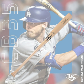 루이빌슬러거 MLB프라임 나무 배트 메이플 우드 벨린저모델 내추럴/블랙로고 C243M