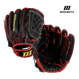 모리모토 카본 스티어 올라운드 야구 글러브 12인치 블랙/오렌지