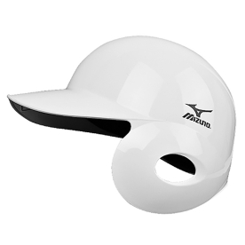 미즈노 야구 타자 헬멧 외귀 우타자 좌귀 화이트 2HA107WT