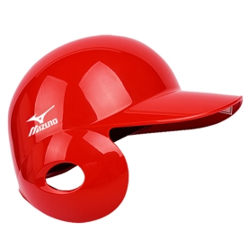 미즈노 야구 타자 헬멧 외귀 좌타자 우귀 레드 2HA117RD