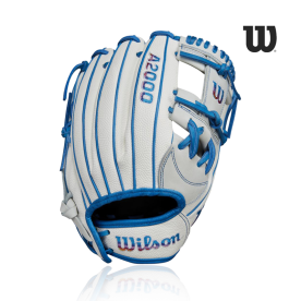 윌슨 A2000 LTM H12 내야 야구 글러브 12인치 화이트 블루 WBW10210812