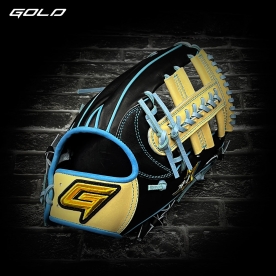 골드 어센틱 내야 야구 글러브 김재호 모델 11.75인치 블랙/크림/스카이블루 GBG-PRO JH