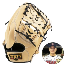 제트 어센틱 투수 올라운드 야구 글러브 김택연 모델 12인치 크림/블랙 경식 BPG-PRO