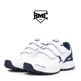 BMC 야구 인조잔디화 야구화 홈런맨 화이트/네이비 HRM-01