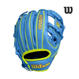 윌슨 A2000 내야 야구 글러브 리미티드 11.5인치 스카이블루/네온 WBW102267115
