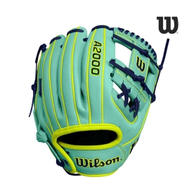 윌슨 A2000 내야 야구 글러브 리미티드 11.5인치 민트/네온 WBW102275115