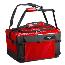 미즈노 글로벌엘리트 야구 숄더백 더플백 개인 장비가방 에나멜 레드 1FJD901262RD