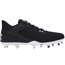언더아머 징 스파이크 UA 야드 3.0 일체형징 야구화 블랙 3027450 001