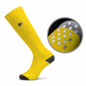 투더문 야구 양말 논슬립 장목 롱 스타킹 옐로우