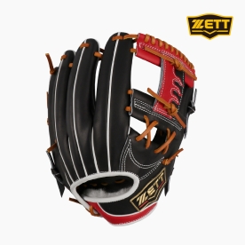 제트 프로스테이터스 내야 야구 글러브 11.75인치 블랙/레드/탄 BPG-PRO Z2406