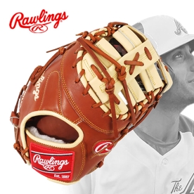 롤링스 MLB 프로프리퍼드 1루미트 야구 글러브 맷 올슨 모델 브라운/카멜 GH4PROSMO