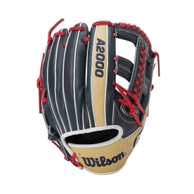 윌슨 KOREA A2000 내야 야구글러브 네이비/카멜 WTA2024KR85NA 1785