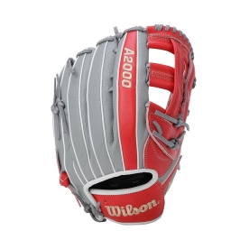 윌슨 KOREA A2000 외야 글러브 레드/그레이 WTA2024KR99GRR 1799