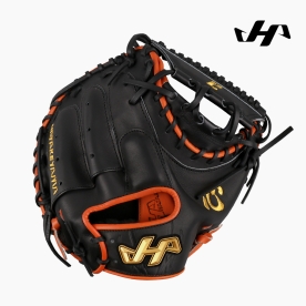 하타케야마 포수 미트 야구 글러브 카이 타쿠야 모델 블랙/오렌지 PRO-M19