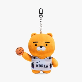 카카오프렌즈 X 프로스펙스 팀코리아 농구 인형 키링 라이언
