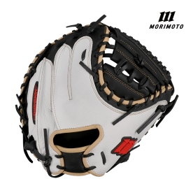 모리모토 유소년 MPN600 포수 미트 야구 글러브 33인치 M6803300 BKWH_CM