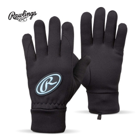 롤링스 야구 동계장갑 하이퍼 스트레치 블랙/블루 EAC9F05-B/BLU
