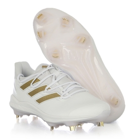 아디다스 징스파이크 아디제로 애프터버너8 징일체형 야구화 화이트골드 H00972