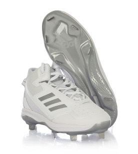 아디다스 징스파이크 아이콘7 MID 징일체형 야구화 화이트 S23887