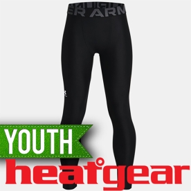 언더아머 야구 레깅스 이너웨어 유소년 롱스판 언더팬츠 블랙 1361738 001