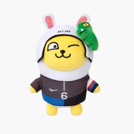 카카오프렌즈 X 프로-스펙스 팀코리아 루지 인형_무지,콘