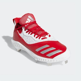 아디다스 징스파이크 일체형 화이트/레드 EE4130RD