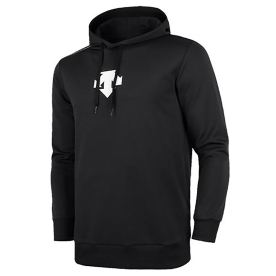 데상트 야구 트레이닝 후드 긴팔 블랙 S8121ZHD01