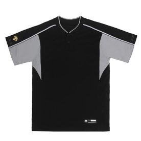 데상트 유소년 주니어 반팔 티셔츠 블랙/실버 Y0111WTS23